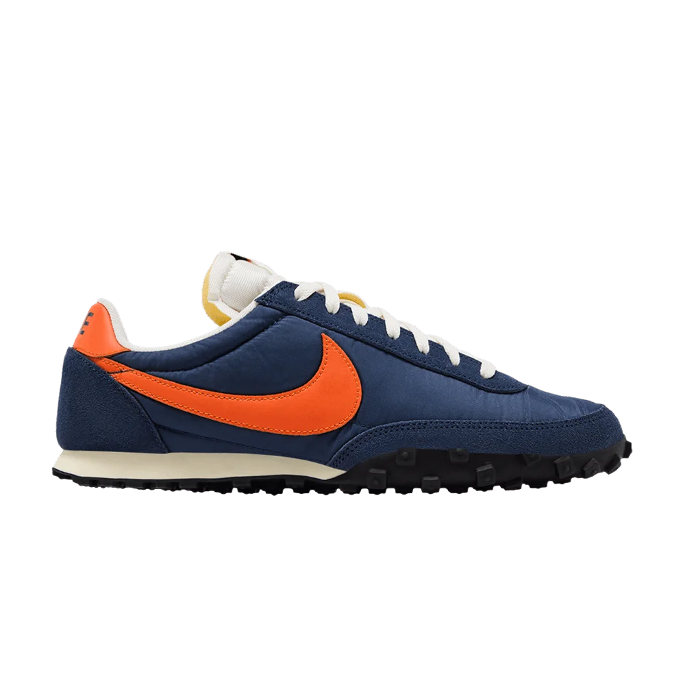 Кроссовки Nike Waffle Racer 'Midnight Navy Safety Orange'