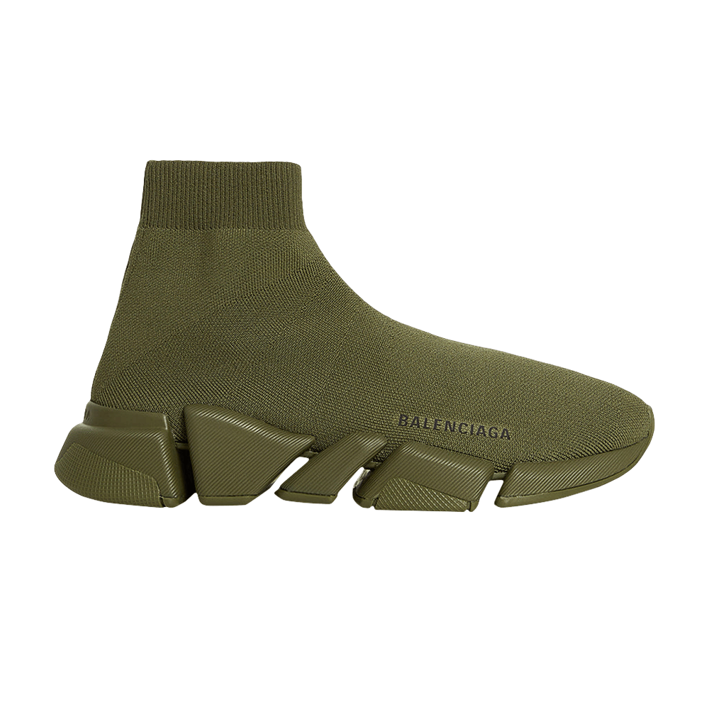 Кроссовки Balenciaga Wmns Speed 2.0 Sneaker 'Dark Khaki'