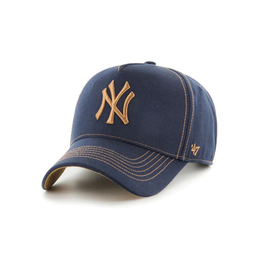 Бейсболка 47 Brand New York Yankees Navy Tobacco 47 MVP DT MLB Strapback Hat