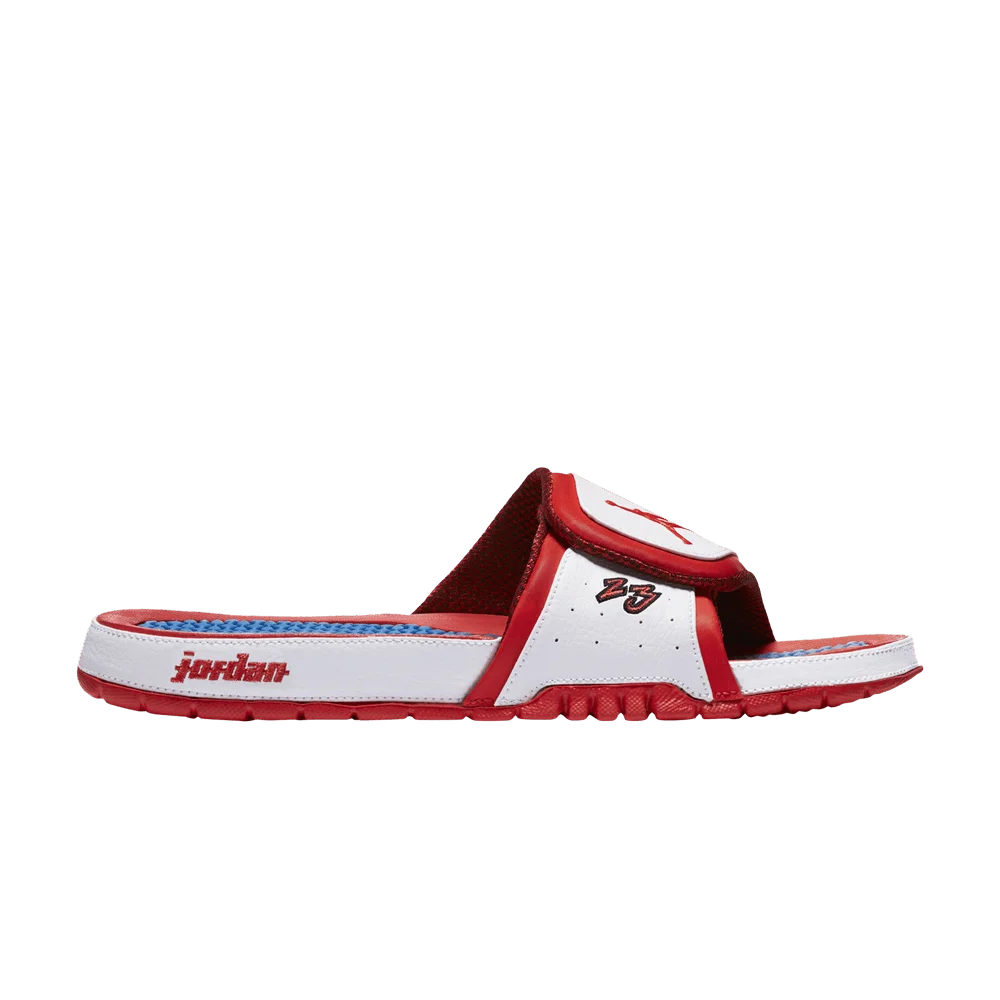 Кроссовки Air Jordan Hydro 2 Premier 'White Crimson University Blue'
