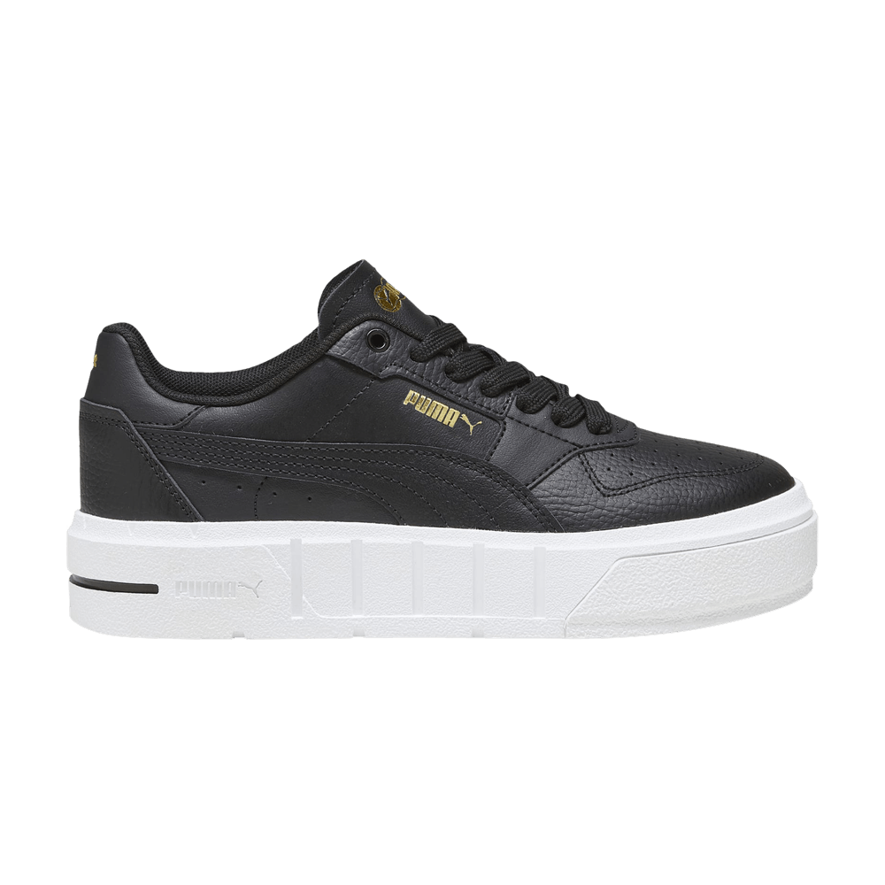 Кроссовки Puma Cali Court Big Kid 'Black White Gold'