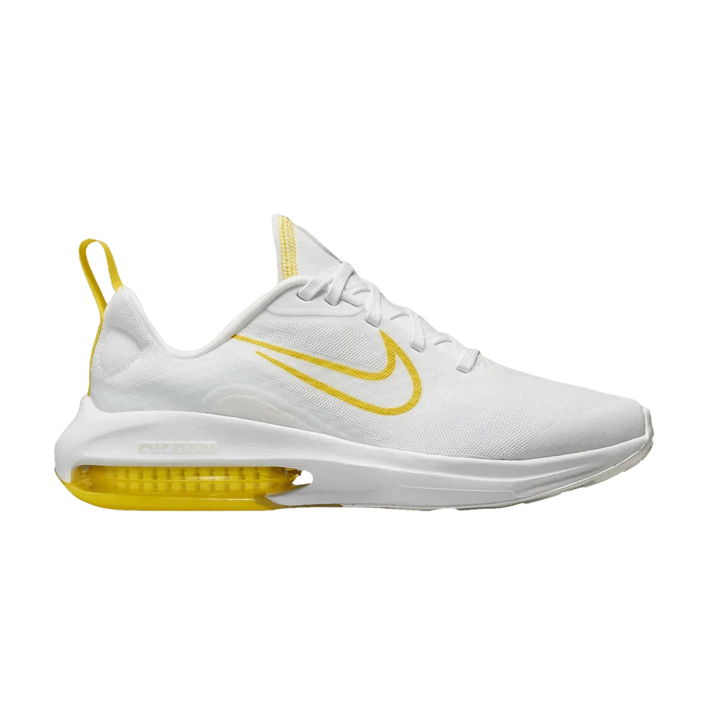 Кроссовки Nike Air Zoom Arcadia 2 GS 'Summit White Opti Yellow'
