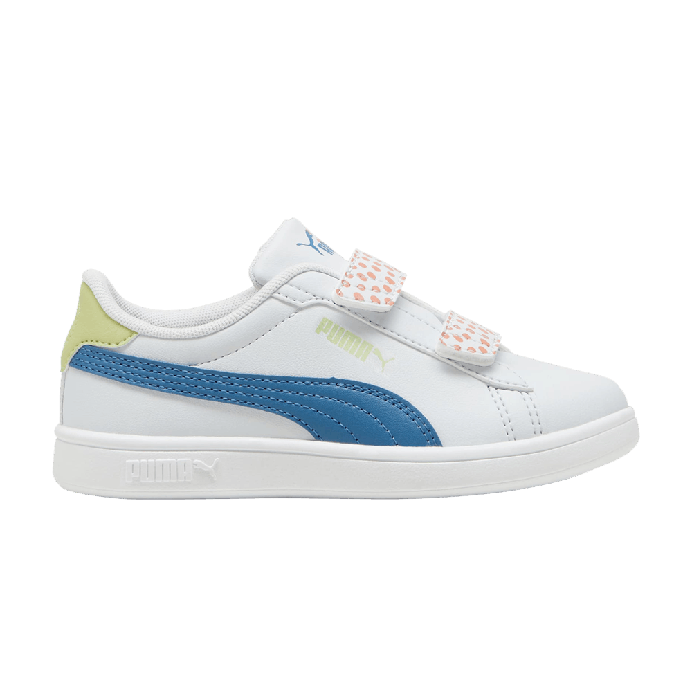 Кроссовки Puma Smash 3.0 FC 5 Little Kid 'Silver Mist Blue Horizon'