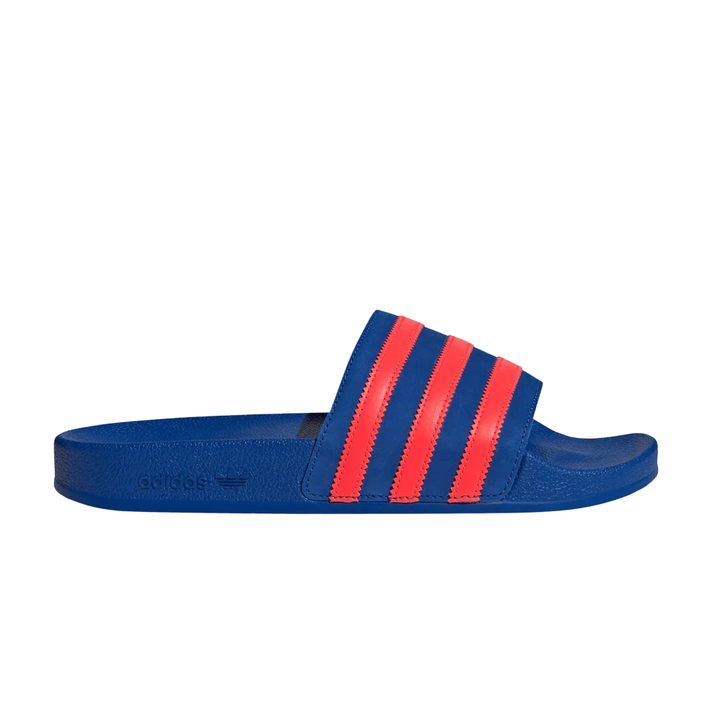 Тапочки adidas Wmns Adilette Slide 'Power Blue Solar Red'