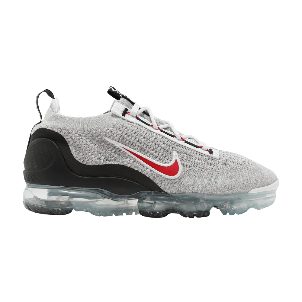 Кроссовки Nike Air Vapormax 2021 Flyknit 'Light Bone University Red'