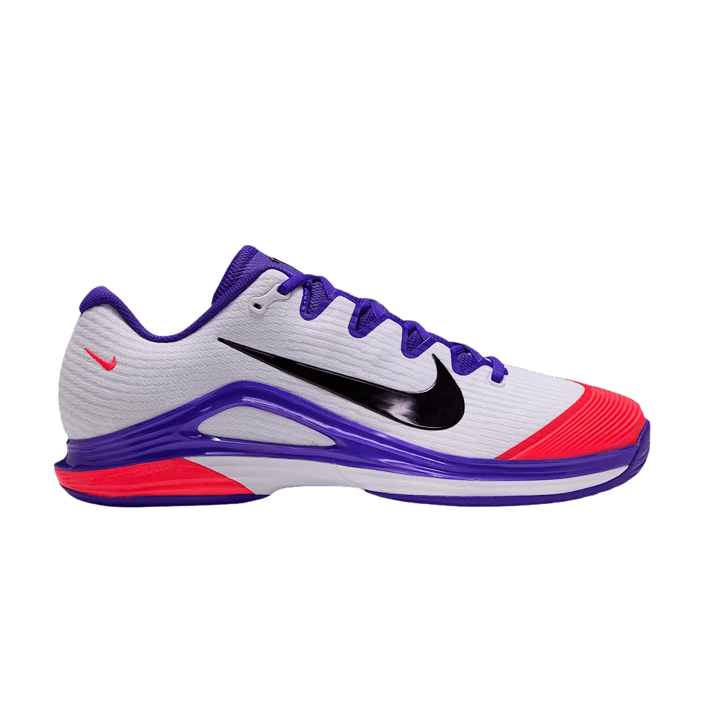 Кроссовки Nike Vapor 12 Prm Hard Court Tennis 'White Dark Concord Bright Crimson Burgundy Ash'