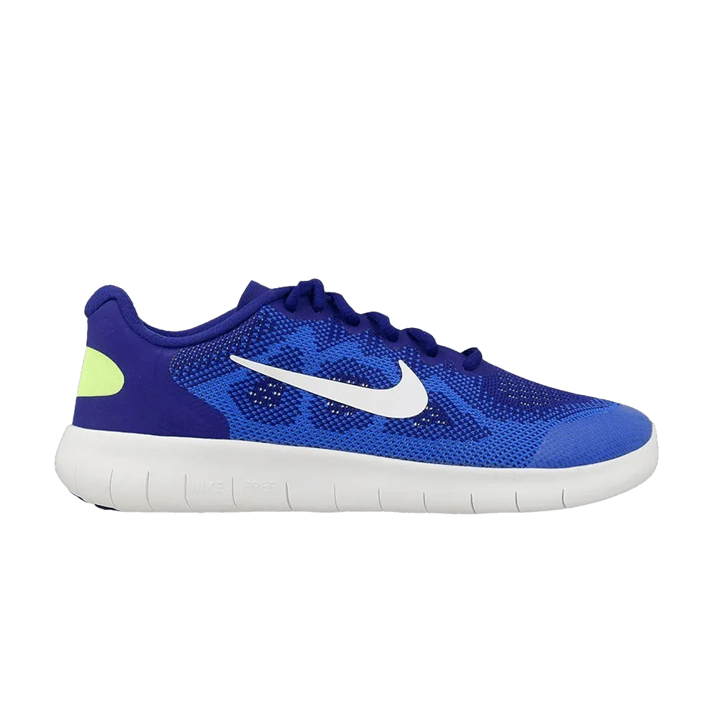 Кроссовки Nike Free RN 2017 GS 'Deep Royal Blue'