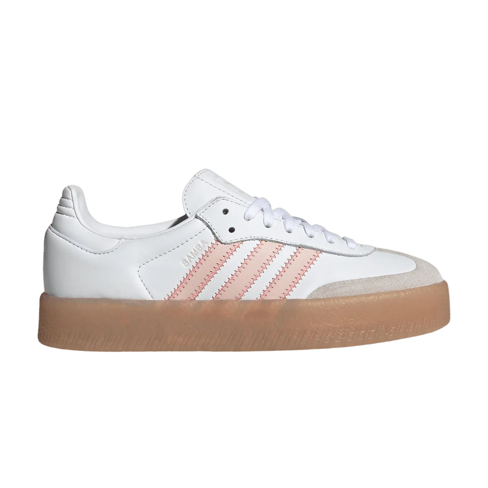 Кроссовки adidas Wmns Sambae 'White Sandy Pink Semi Flash Red'