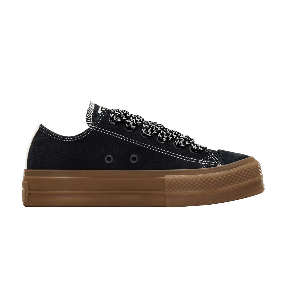 Кеды Converse Wmns Chuck Taylor All Star Lift Platform Low 'Black Egret Gum'