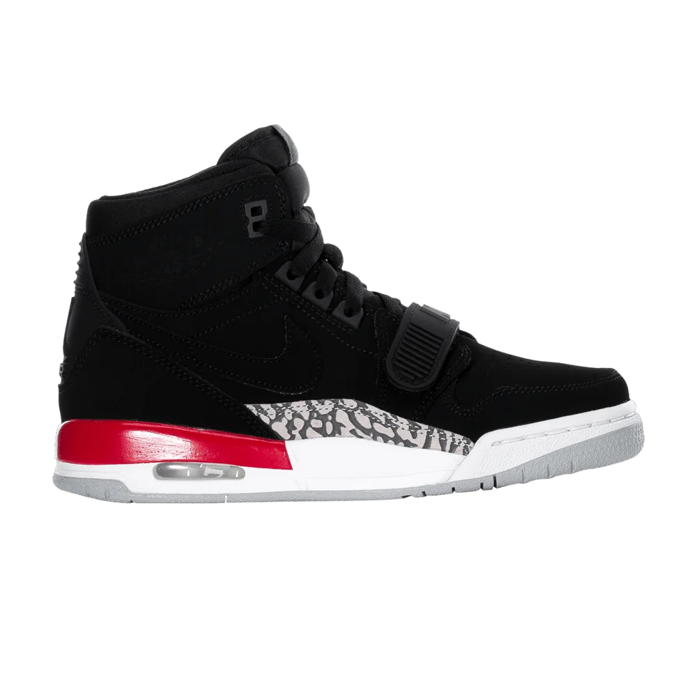 Кроссовки Air Jordan Legacy 312 GS 'Black Fire Red'