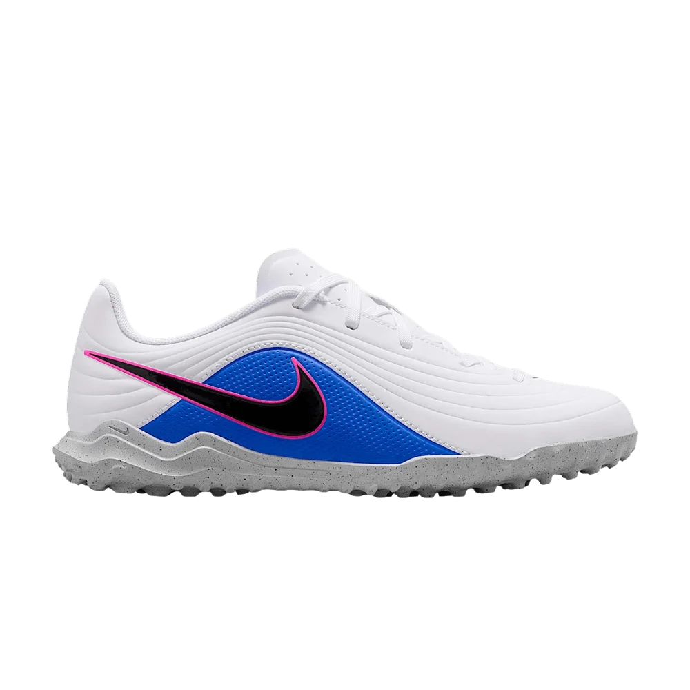 Кроссовки Nike Jr. Tiempo Maestro Club TF Low GS 'White Racer Blue Pink Blast Black'