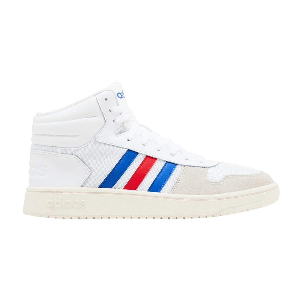 Кроссовки adidas Hoops 2.0 Mid 'White Royal Scarlet'