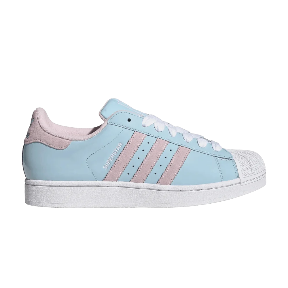 Кроссовки adidas Superstar Patent 'Blue Pink'