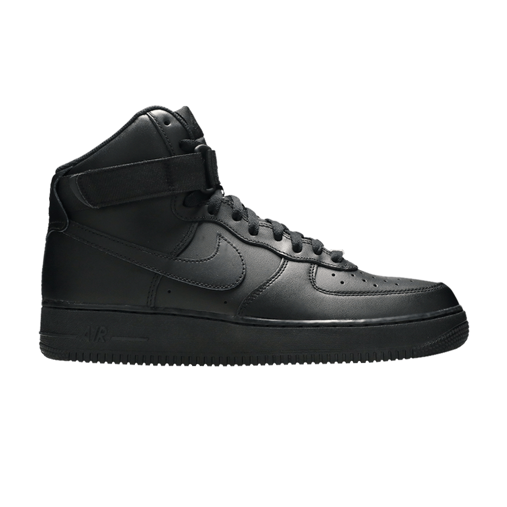 Кроссовки Nike Air Force 1 High '07 'Triple Black'