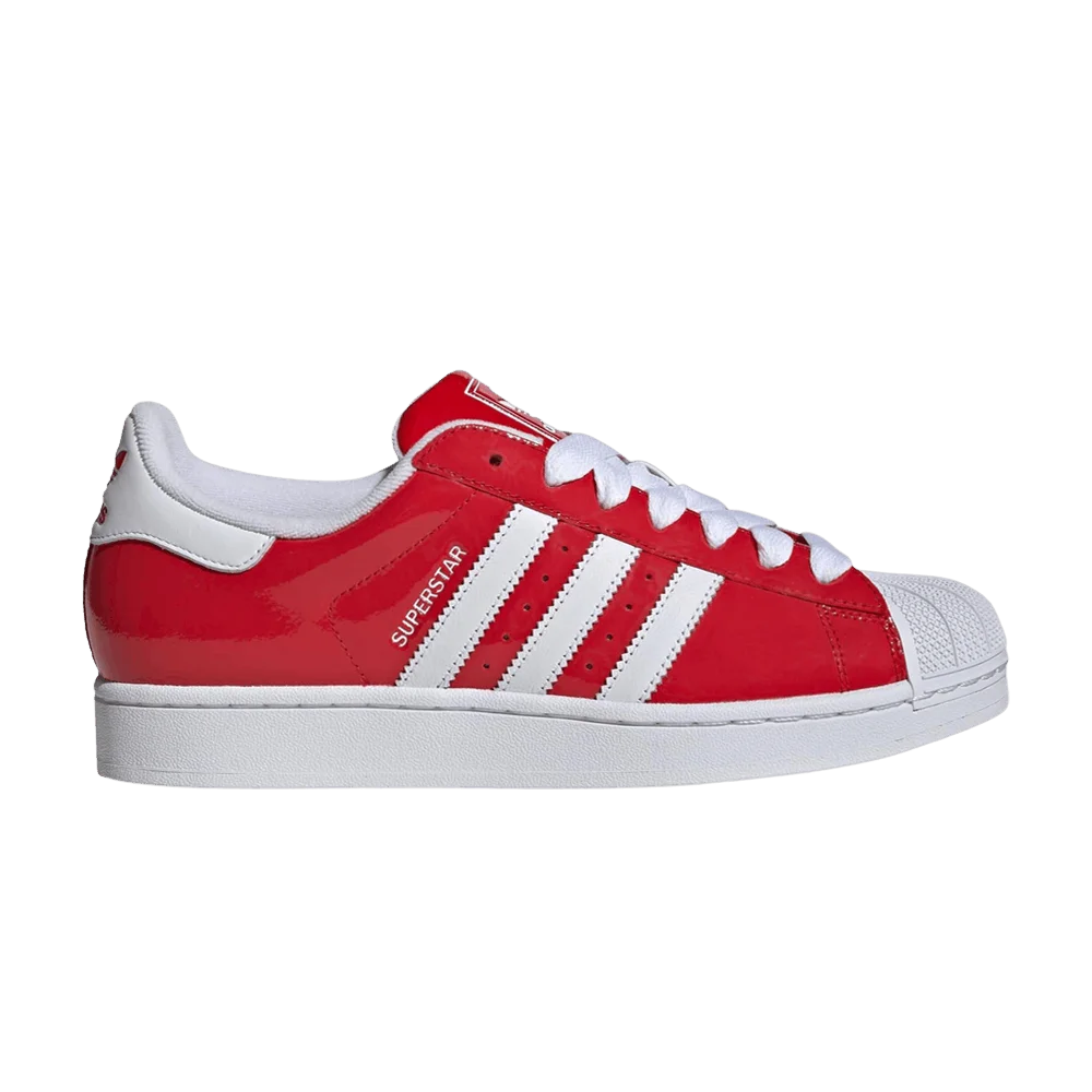 Кроссовки adidas Superstar 2 'Cloud White Better Scarlet'