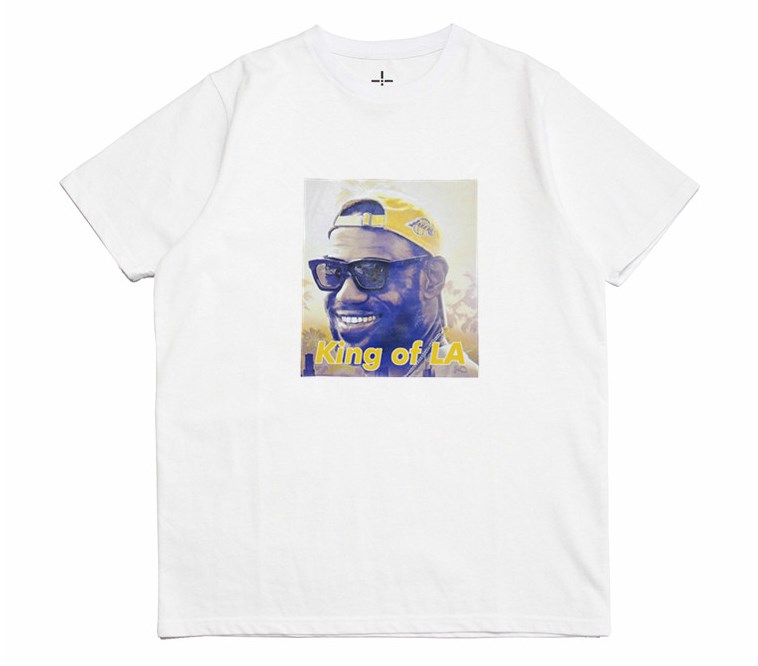 Футболка 2019 James Lebron King of LA Tee White