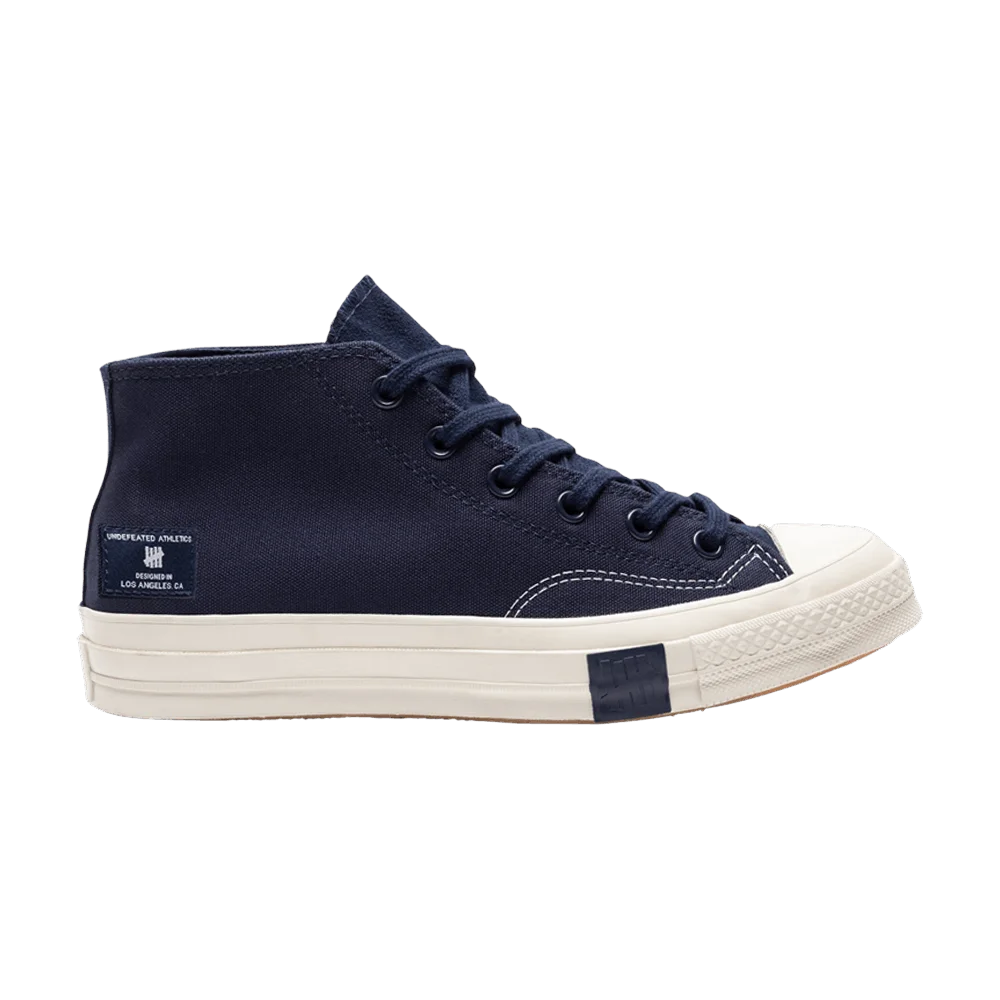 Кроссовки Undefeated x Converse Chuck 70 Mid 'Black Iris'