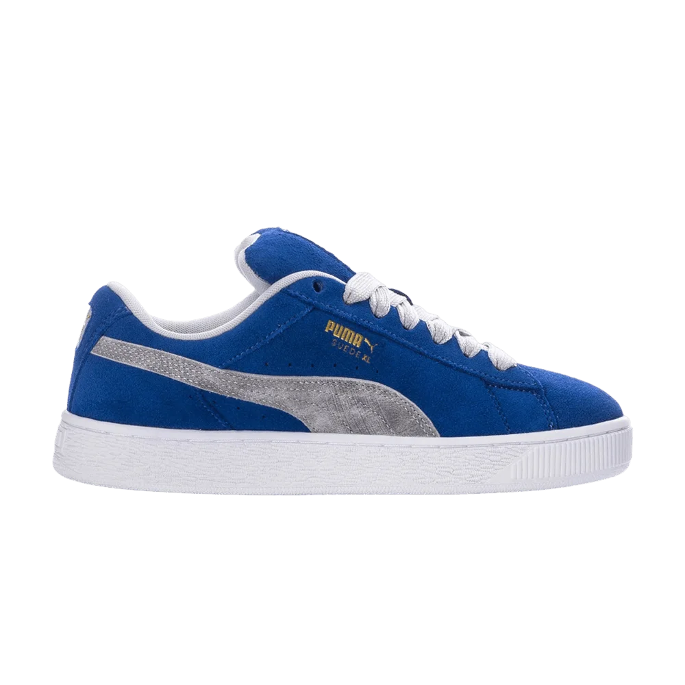 Кроссовки Puma Suede XL Wash Jr 'Blue Grey'