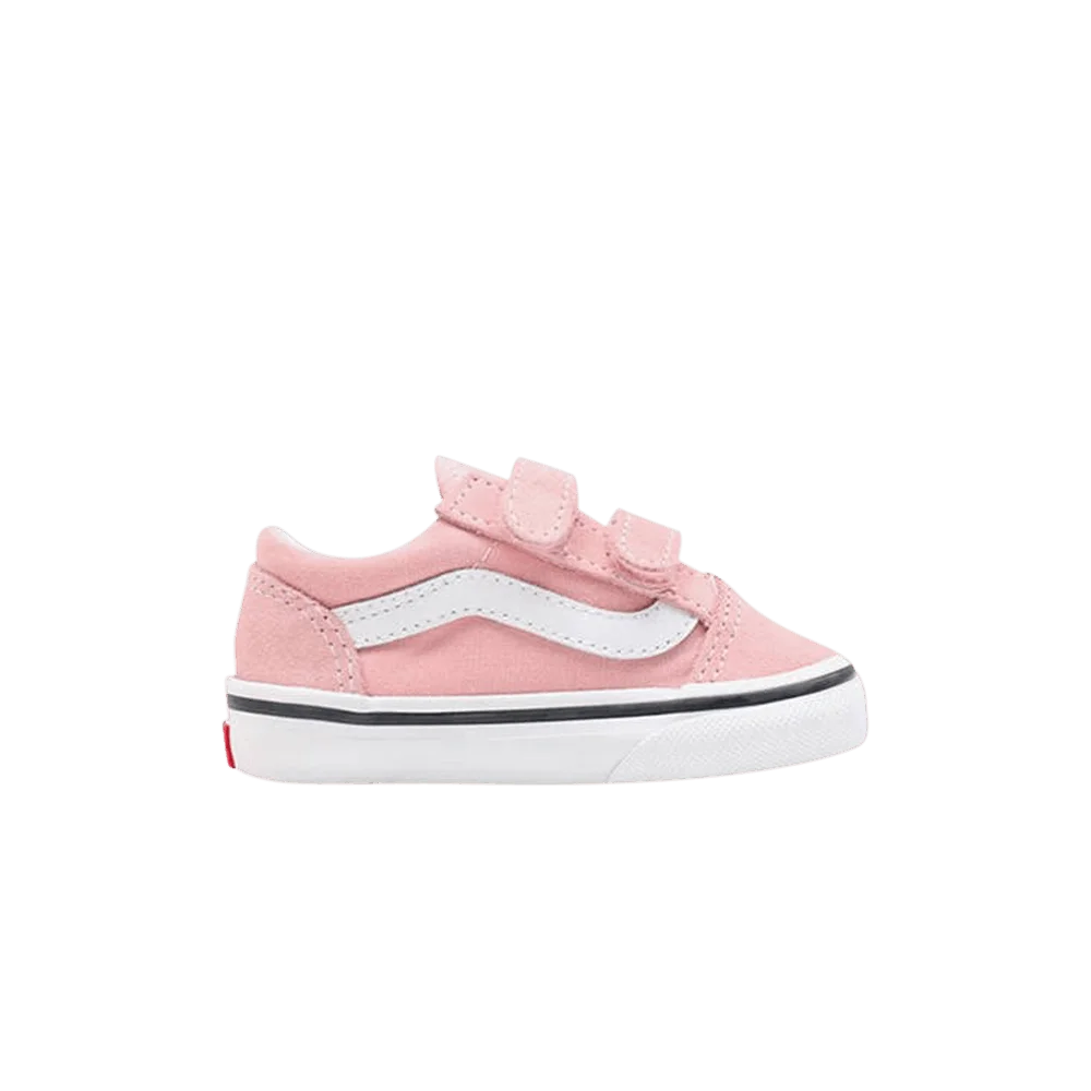 Кроссовки Vans Old Skool Velcro Toddler 'Powder Pink'
