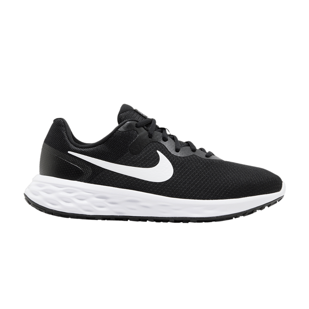 Кроссовки Nike Revolution 6 Extra Wide 'Black White'