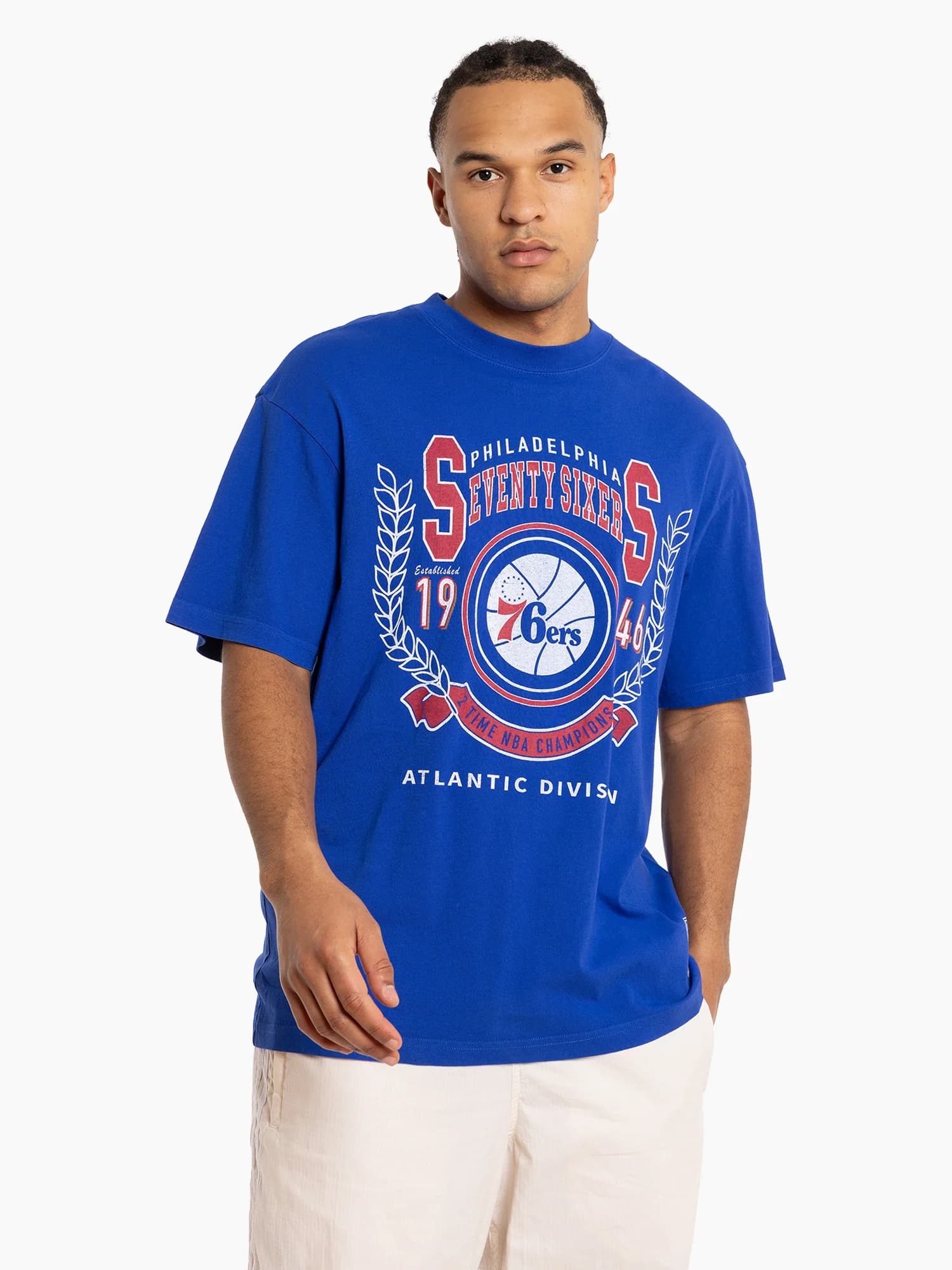 Футболка Mitchell & Ness Philadelphia 76ers Vintage Arch T-Shirt