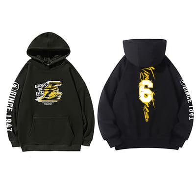 Толстовка DPOY inked LA Lakers James Hoodie