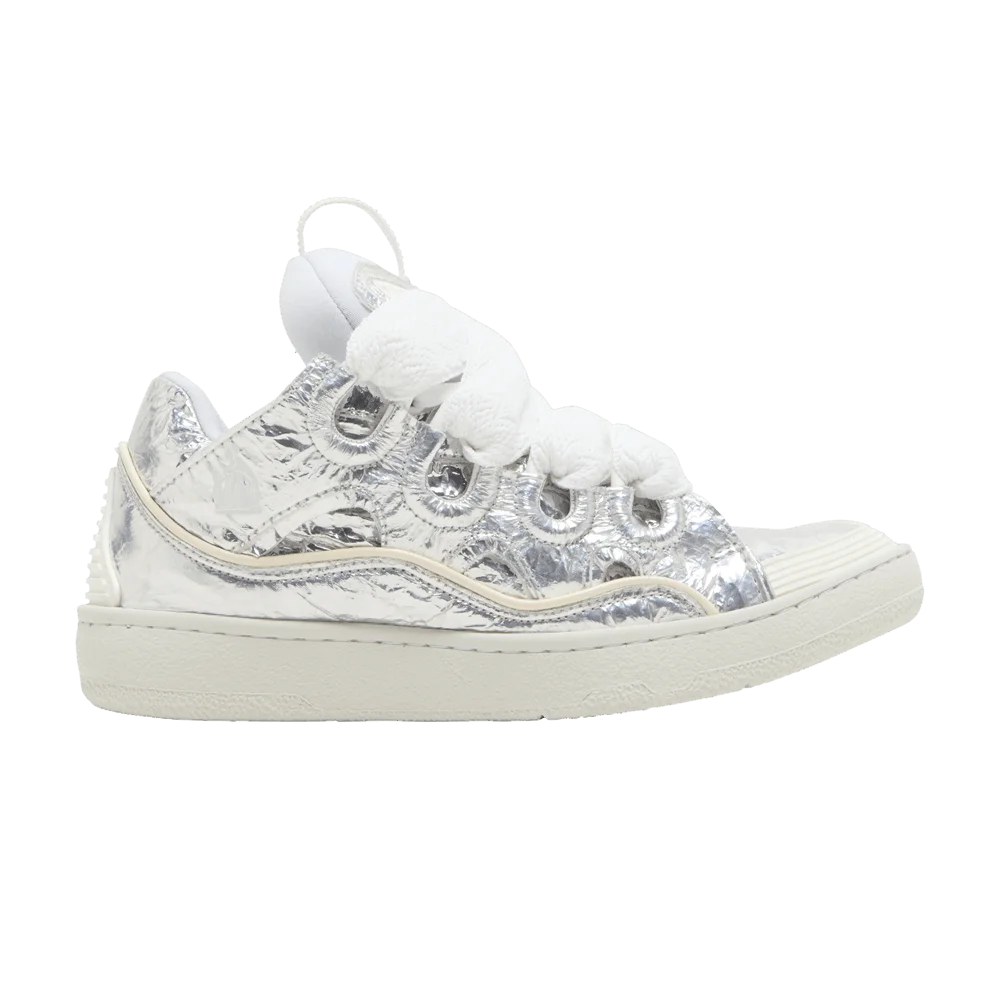 Кроссовки Lanvin Wmns Curb Sneakers 'Crinkled Metallic Leather'