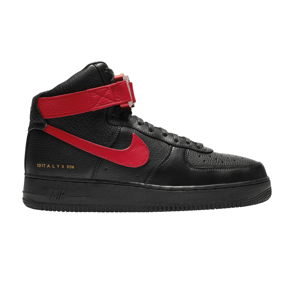 Кроссовки 1017 ALYX 9SM x Nike Air Force 1 High 'Bred'