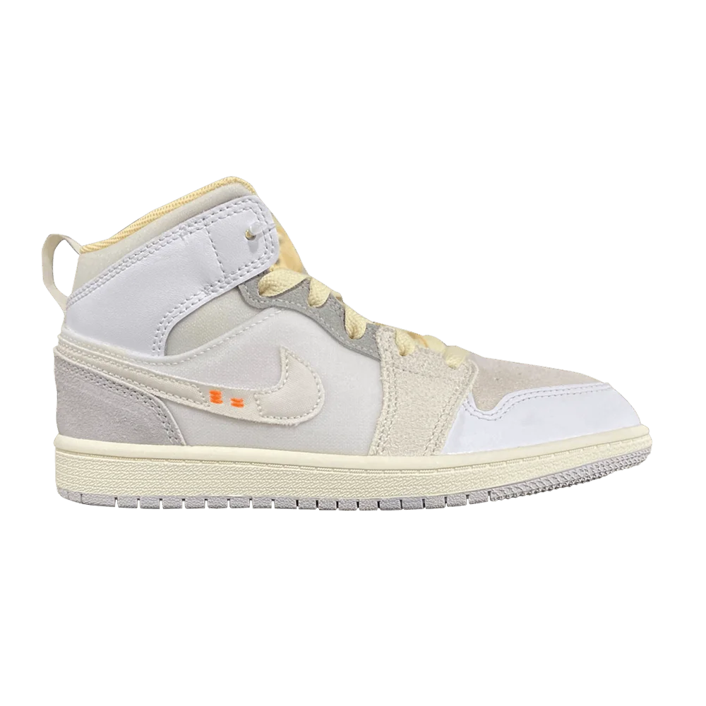 Кроссовки Air Jordan 1 Mid SE Craft PS 'Inside Out'