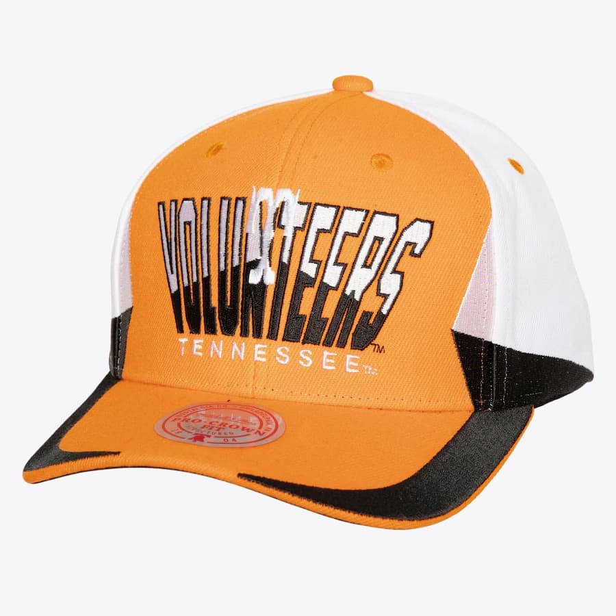 Бейсболка Mitchell & Ness Orange Tennessee Volunteers Retrodome Pro Snapback Hat