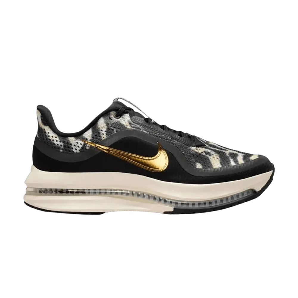 Кроссовки Nike Wmns Pegasus Premium 'Black Metallic Gold'