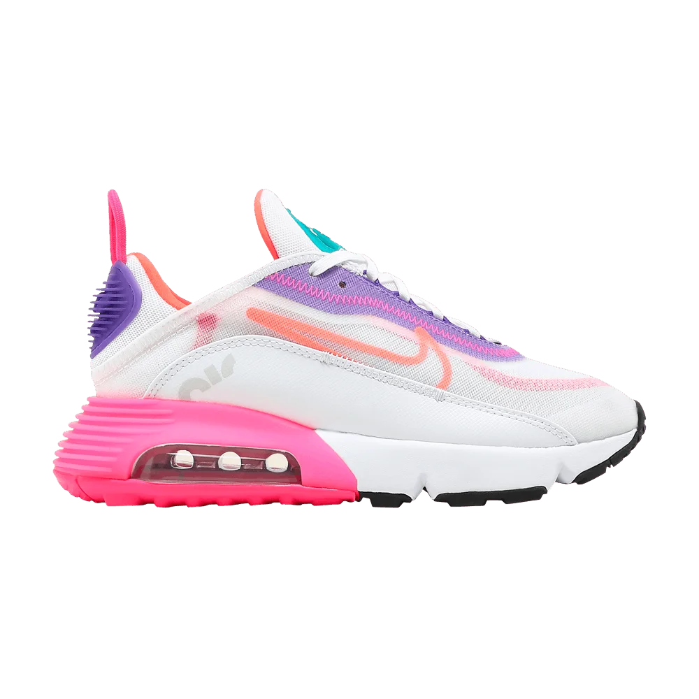 Кроссовки Nike Wmns Air Max 2090 'White Hyper Orange'