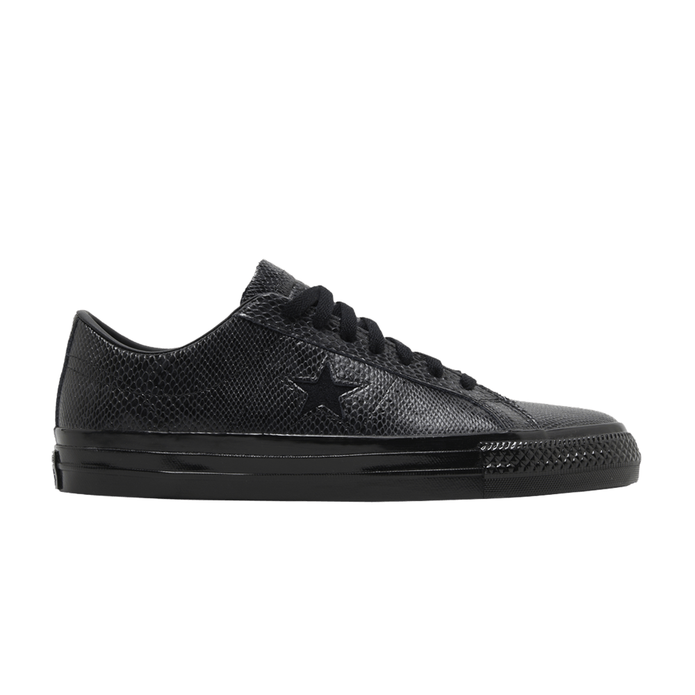 Кроссовки Jamie Platt x Converse One Star Pro Ox Low 'Black Snakeskin'