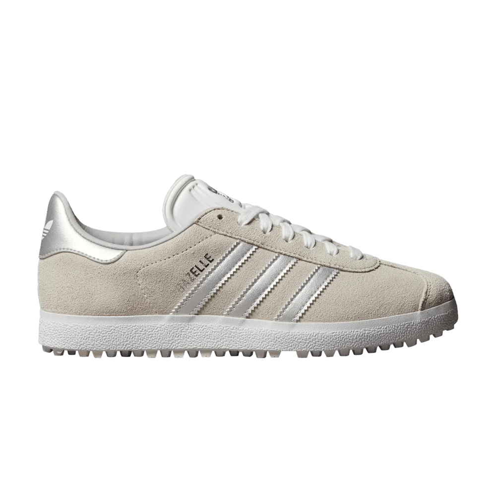 Кроссовки adidas Wmns Gazelle Spikeless Golf 'Crystal White Silver Metallic'