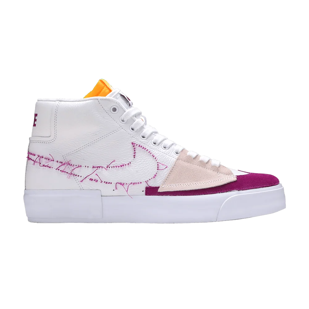 Кроссовки Nike Zoom Blazer Mid Edge SB 'White Viotech'