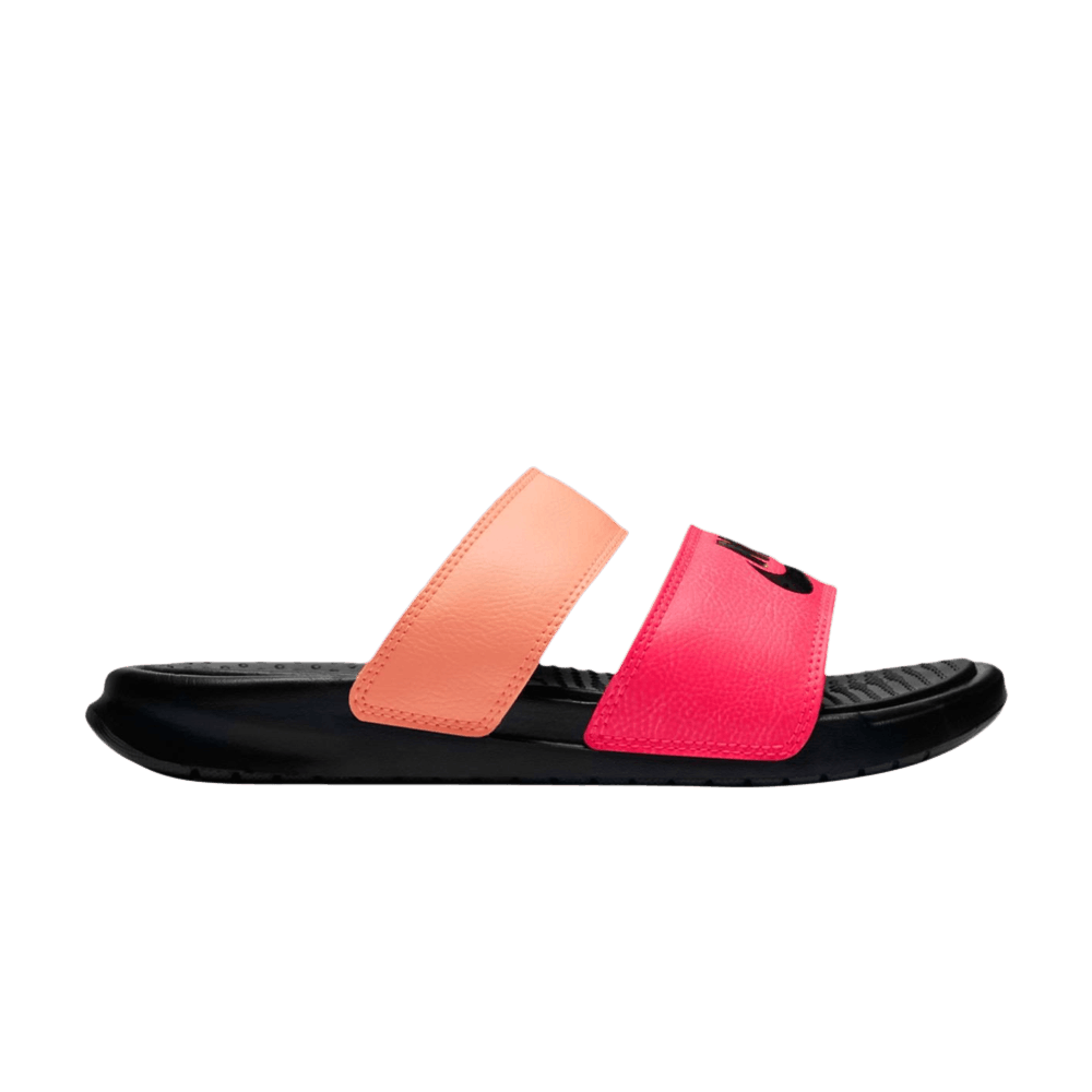 Nike Wmns Benassi Duo Ultra Slide 'Racer Pink Sunset Glow'