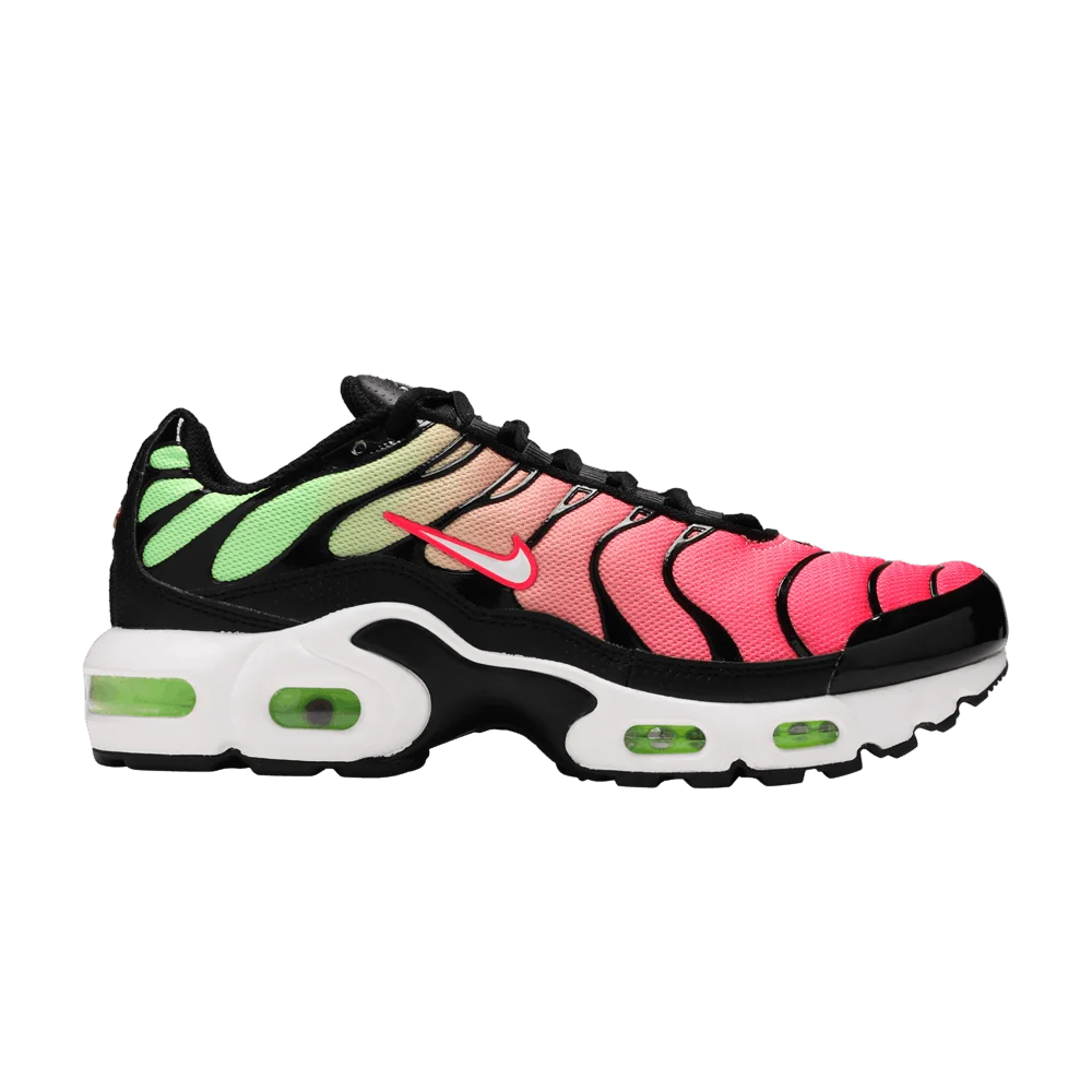 Кроссовки Nike Air Max Plus GS 'Green Strike Flash Crimson'