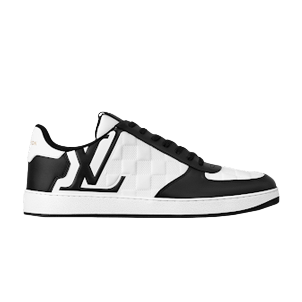 Кроссовки Louis Vuitton Rivoli Sneaker 'Embossed Damier - Black White'