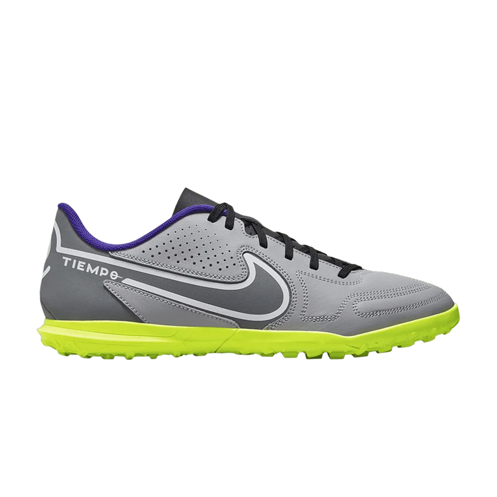 Кроссовки Nike Tiempo Legend 9 Club TF 'Light Smoke Grey Volt'