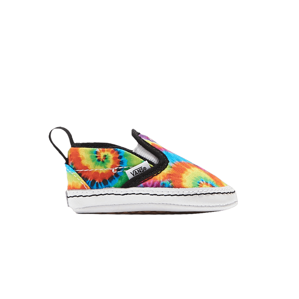 Кроссовки Vans Slip-On V Crib 'Spiral Tie Dye'