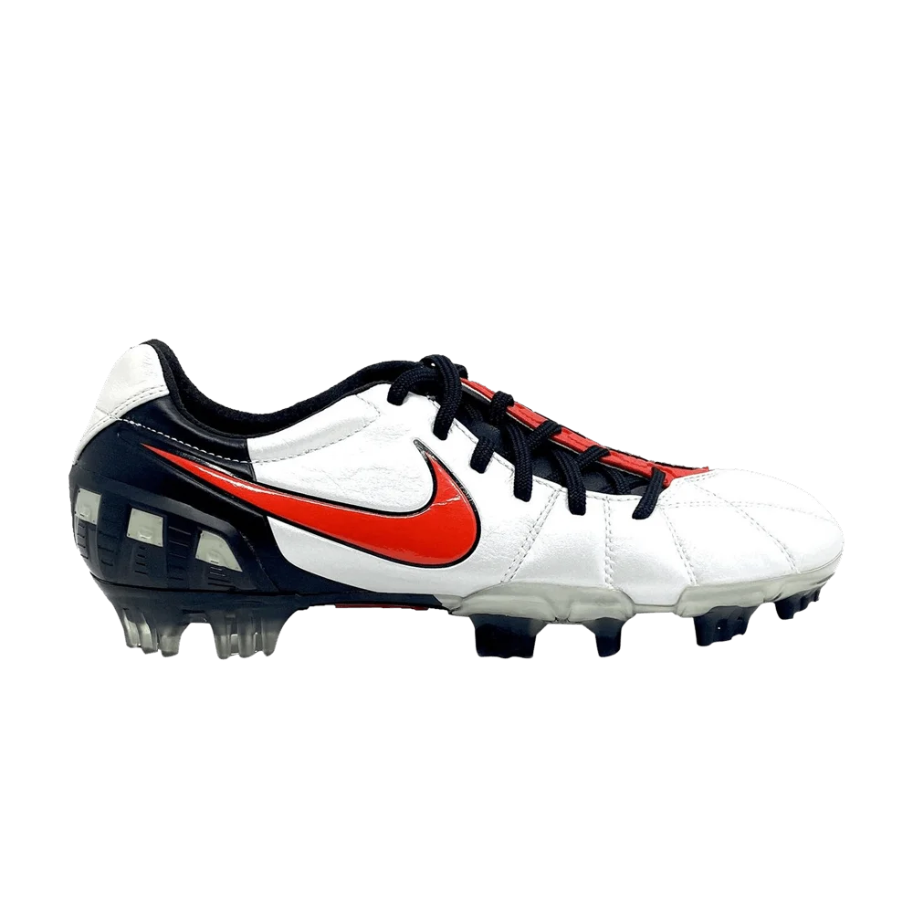 Кроссовки Nike Total 90 Laser 3 K-FG 'White Challenge Red'