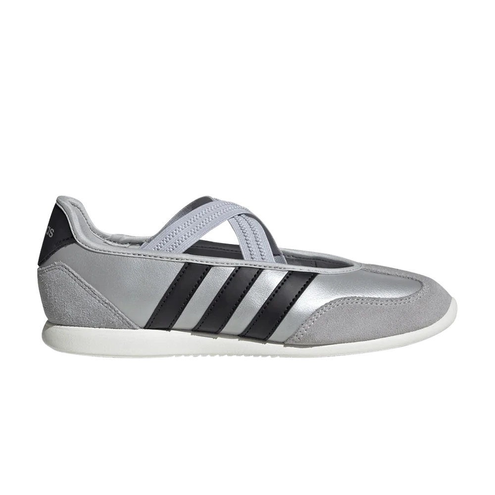 Кроссовки adidas Wmns Barreda Mary Jane 'Silver Metallic Core Black Off White'