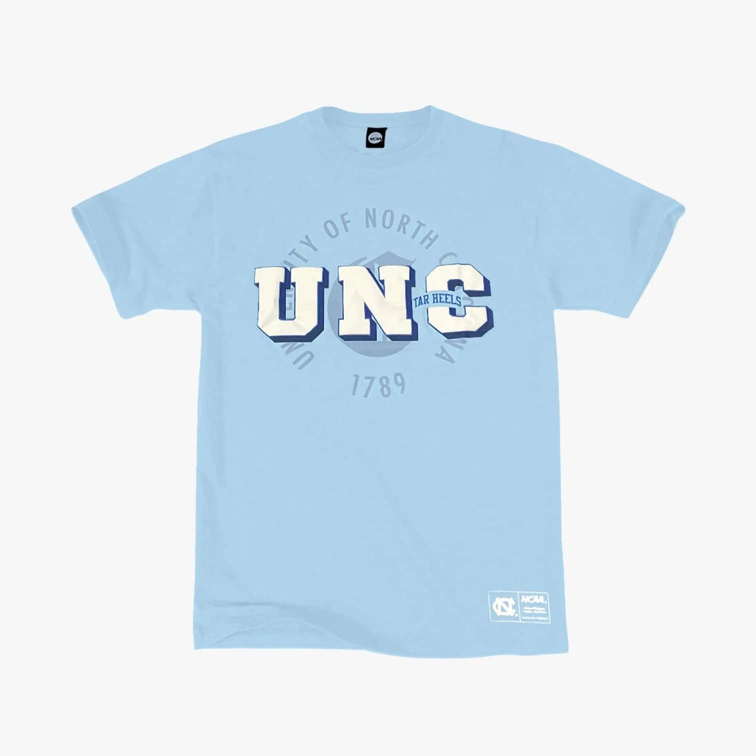 Футболка University Of North Carolina 3D Watermark Tee NCAA T-Shirt