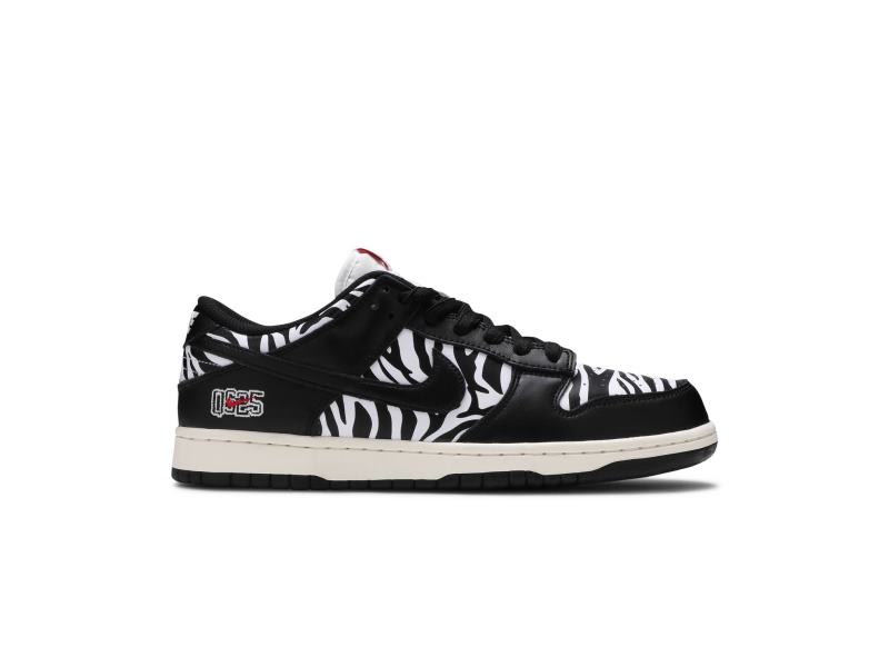 Кроссовки Quartersnacks x Nike Dunk Low SB 'Little Debbie’s Zebra Cakes'