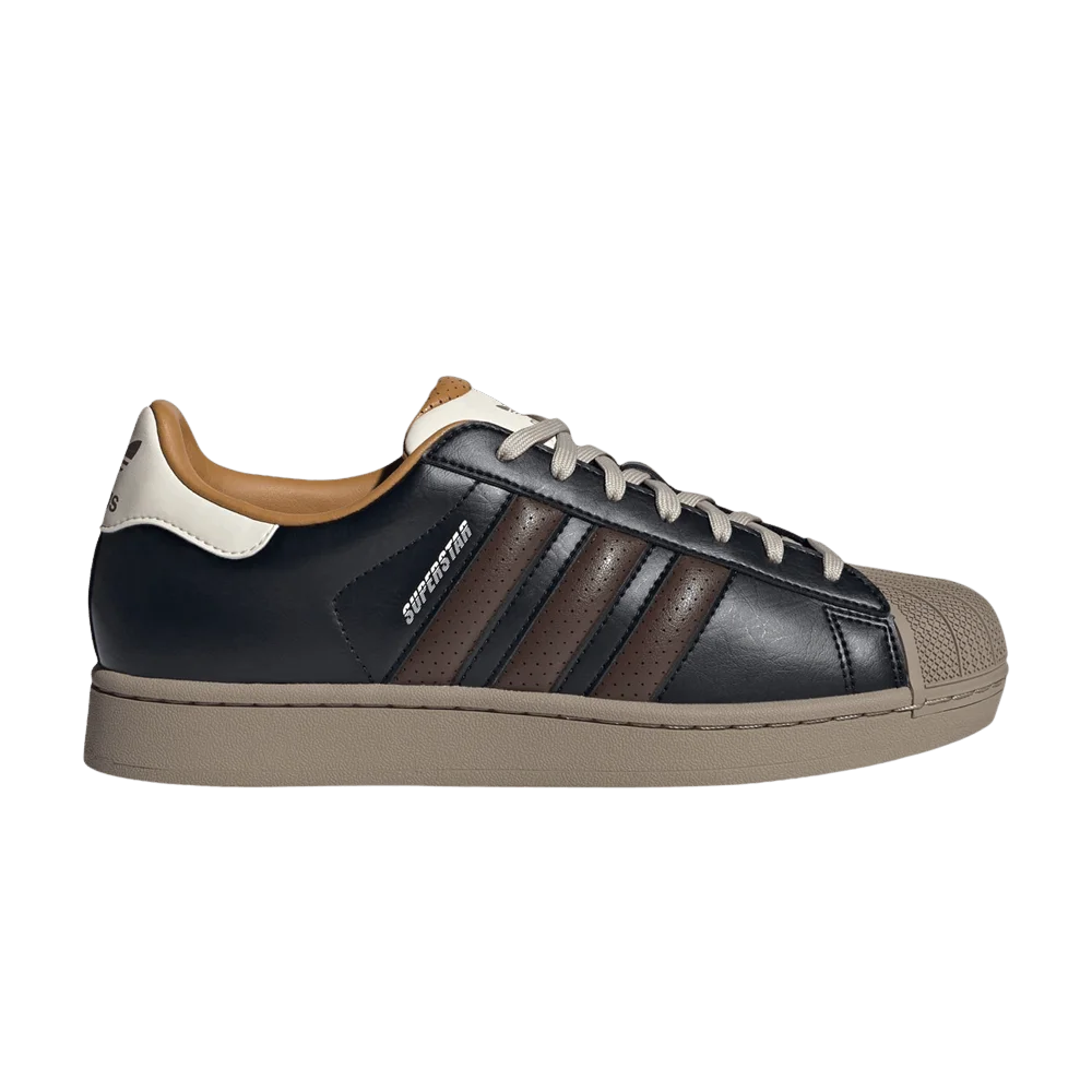 Кроссовки adidas Superstar 2 'Core Black Brown Wonder White'