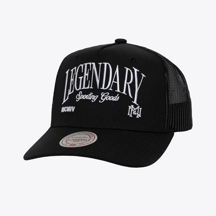 Бейсболка Mitchell & Ness Black Be Legendary Snapback Trucker Hat