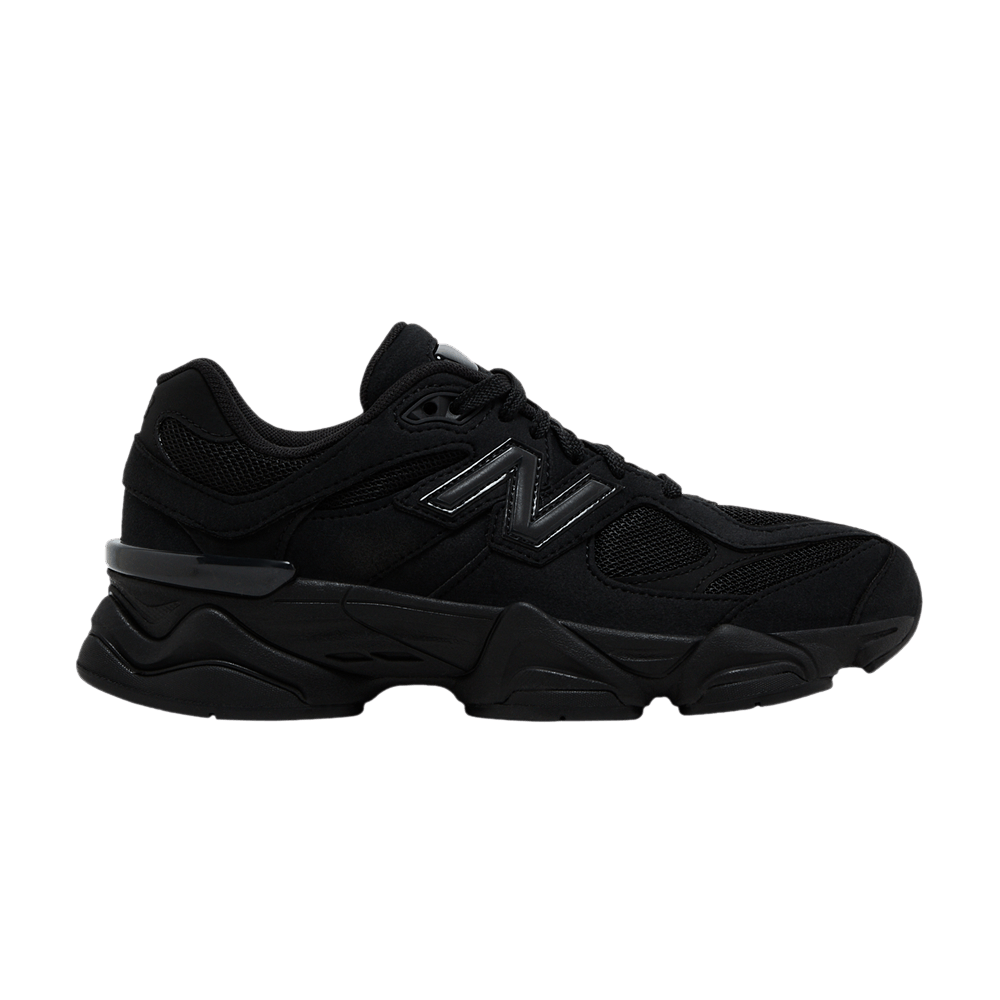 Кроссовки New Balance 9060 Big Kid 'Triple Black Suede'