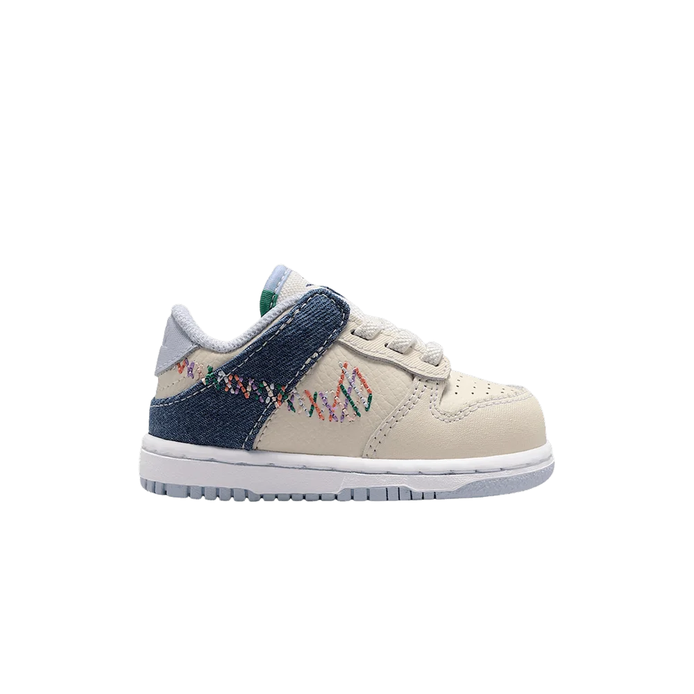 Кроссовки Nike Dunk Low TD 'Soft Pearl Blue Denim Midnight Navy Multi-Color'