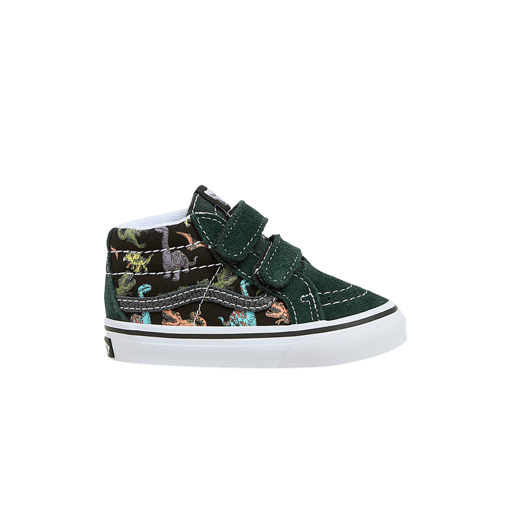 Кроссовки Vans Sk8-Mid Reissue V Toddler 'Glow-In-The-Dark Dino'