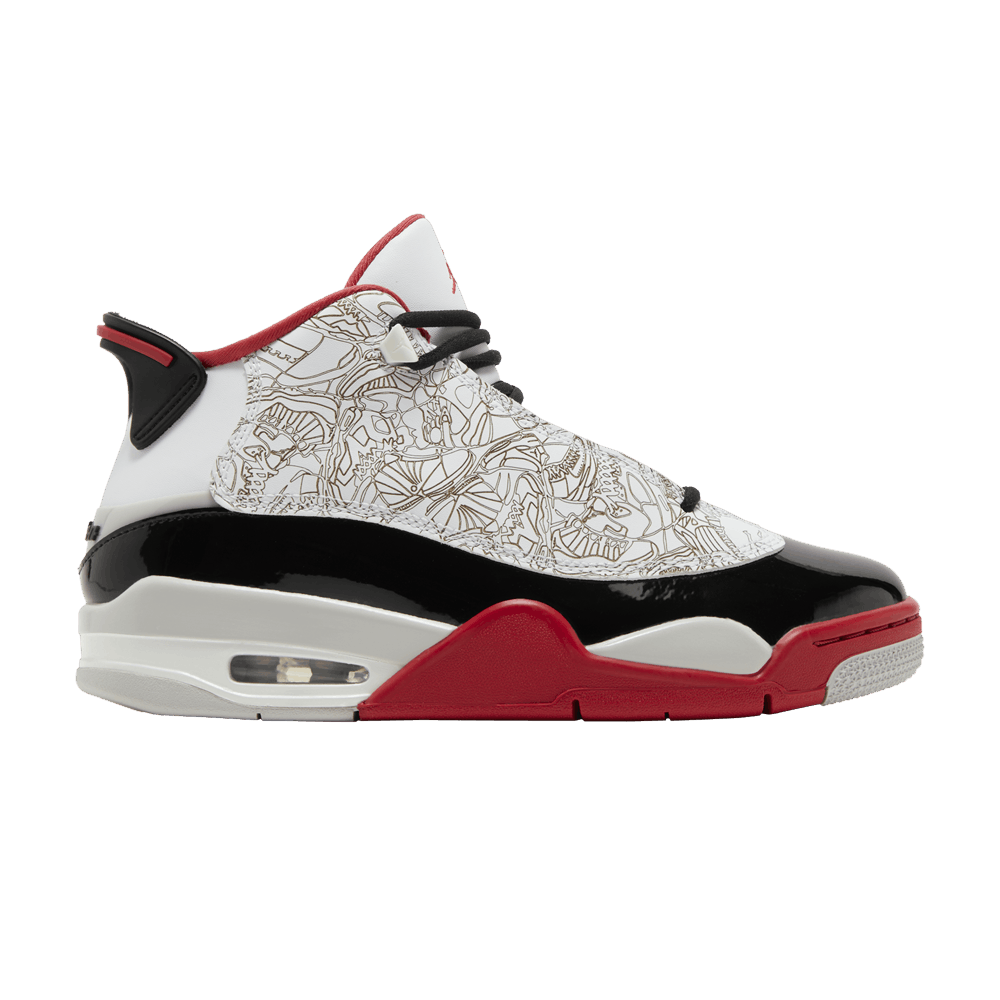 Кроссовки Air Jordan Dub Zero GS 'Varsity Red' 2022